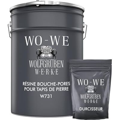 WO-WE Résine époxy liant pour moquette de pierre Bouche-pores W731 Imperméable 3Kg - Publicité WO-WE Résine époxy liant pour moquette de pierre Bouche-pores W731 Imperméable 3Kg - Publicité