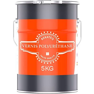 BEKATEQ BK-635PU Vernis de sol PU polyuréthane incolore brillant 5kg I Revêtement de sol & scellement pour béton, tapis de pierre, bois & carrelage I Résistant aux UV & à la chaleur, séchage rapide - Publicité BEKATEQ BK-635PU Vernis de sol PU polyuréthane incolore brillant 5kg I Revêtement de sol & scellement pour béton, tapis de pierre, bois & carrelage I Résistant aux UV & à la chaleur, séchage rapide - Publicité