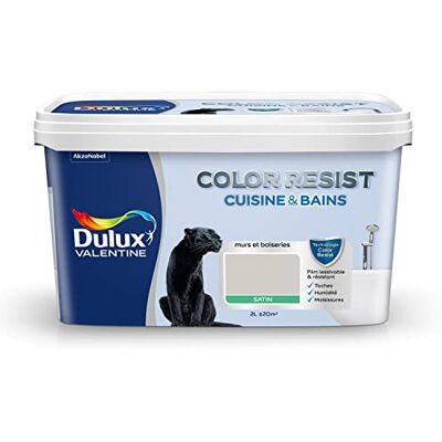 Dulux Valentine - COLOR RESIST - gallet - satin - Peinture - Publicité Dulux Valentine - COLOR RESIST - gallet - satin - Peinture - Publicité