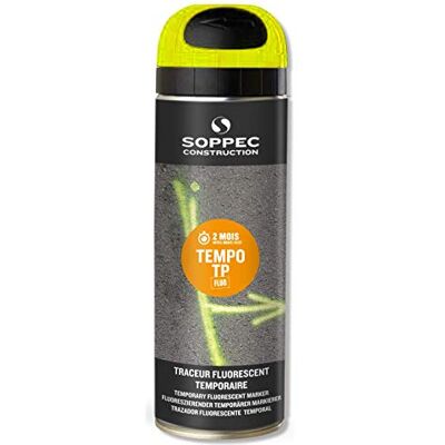 Soppec TRACEUR DE CHANTIER JAUNE FLUO TEMPORAIRE 2-8 SEMAINES 141617 - Publicité Soppec TRACEUR DE CHANTIER JAUNE FLUO TEMPORAIRE 2-8 SEMAINES 141617 - Publicité