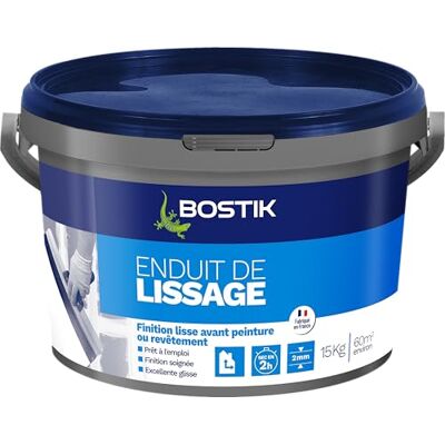 BOSTIK Lissage Pâte - Lissage Mur - enduit - Publicité BOSTIK Lissage Pâte - Lissage Mur - enduit - Publicité
