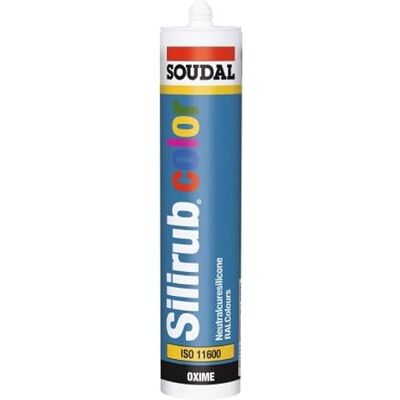 Silicone Neutre Soudal Ocre 7021 - Mastic pour bâtiment - Publicité Silicone Neutre Soudal Ocre 7021 - Mastic pour bâtiment - Publicité