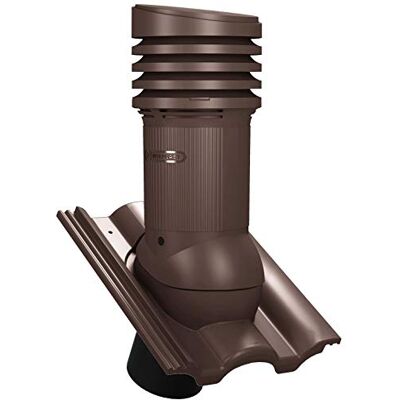Parotec Cheminée ventilation DN 160mm passive pour BMI Monier Taunus Marron RAL 8017 - Publicité Parotec Cheminée ventilation DN 160mm passive pour BMI Monier Taunus Marron RAL 8017 - Publicité