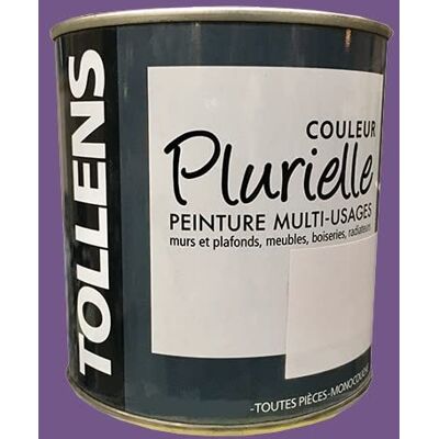 Tollens Peinture acrylique multi-usages 'Couleur Plurielle' satin Envoûtante 0,5 L - Publicité Tollens Peinture acrylique multi-usages 'Couleur Plurielle' satin Envoûtante 0,5 L - Publicité