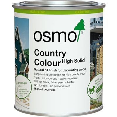 Osmo Peinture pour bois 2507 Couleur : bleu colombe 0,75 l - Publicité Osmo Peinture pour bois 2507 Couleur : bleu colombe 0,75 l - Publicité