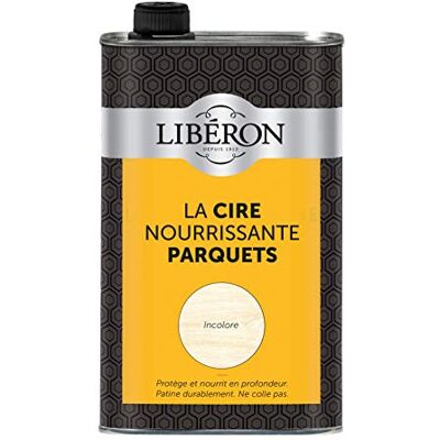 Libéron Cire nourrissante parquet, Incolore, 1L - Publicité Libéron Cire nourrissante parquet, Incolore, 1L - Publicité