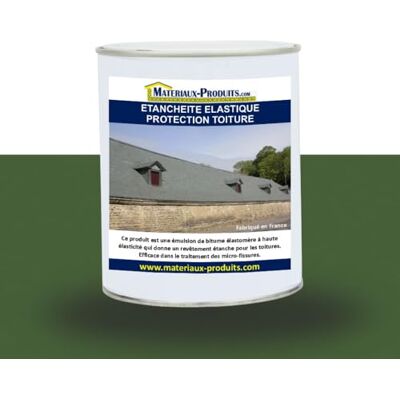 MATPRO Étanchéité Élastique Protection Toiture Enduit au Bitume Haute Densité Traitement Micro-Fissures Application Supports Souples Vert 1Kg - Publicité MATPRO Étanchéité Élastique Protection Toiture Enduit au Bitume Haute Densité Traitement Micro-Fissures Application Supports Souples Vert 1Kg - Publicité