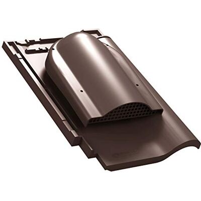 Parotec Cheminée de Ventilation plat pour Koramic Alegra 9 tuiles de toit, aération de toit, tuile de ventilation (RAL 8017 marron) - Publicité Parotec Cheminée de Ventilation plat pour Koramic Alegra 9 tuiles de toit, aération de toit, tuile de ventilation (RAL 8017 marron) - Publicité