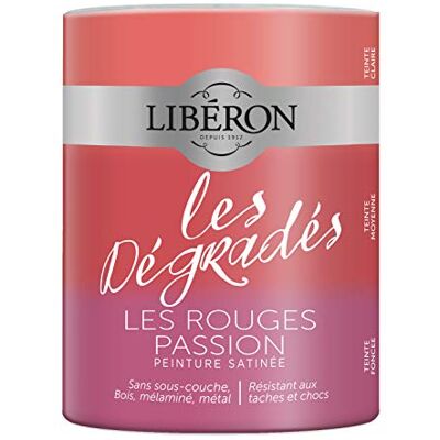 Libéron Les dégradés, Les Rouges Passion, 600 ml - Publicité Libéron Les dégradés, Les Rouges Passion, 600 ml - Publicité