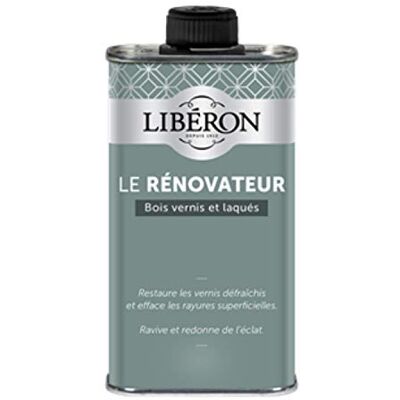 Libéron Nettoyant rénovateur pour bois vernis et laqués, 0,25L - Publicité Libéron Nettoyant rénovateur pour bois vernis et laqués, 0,25L - Publicité