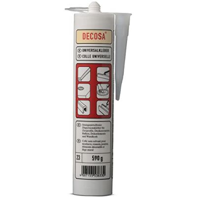Decosa SAD 9210 Colle universelle polystyrène/polyuréthane 590 ml - Publicité Decosa SAD 9210 Colle universelle polystyrène/polyuréthane 590 ml - Publicité