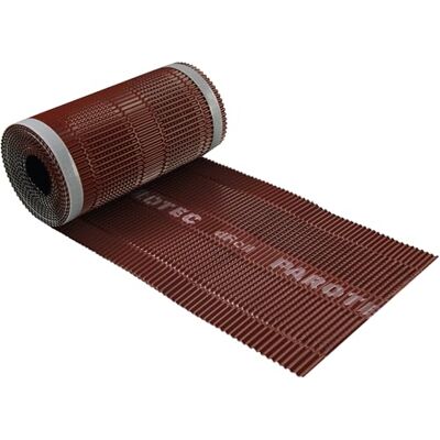 Parotec 30 cm x 5 m – Rouge Châtaigne RAL 3009, bande de haute qualité pour faitage et raccords, idéale pour l'étanchéité et la ventilation des toitures - Publicité Parotec 30 cm x 5 m – Rouge Châtaigne RAL 3009, bande de haute qualité pour faitage et raccords, idéale pour l'étanchéité et la ventilation des toitures - Publicité
