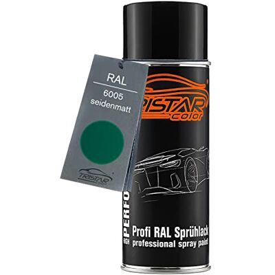 TRISTARcolor RAL 6005 Moosgrün mat satiné, bombe de peinture bombe aérosol 400 ml, à séchage rapide - Publicité TRISTARcolor RAL 6005 Moosgrün mat satiné, bombe de peinture bombe aérosol 400 ml, à séchage rapide - Publicité