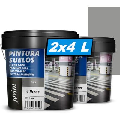 Jovira - PinturaSuelosGris - Gris - 2x5 - Floor Paint - Publicité Jovira - PinturaSuelosGris - Gris - 2x5 - Floor Paint - Publicité