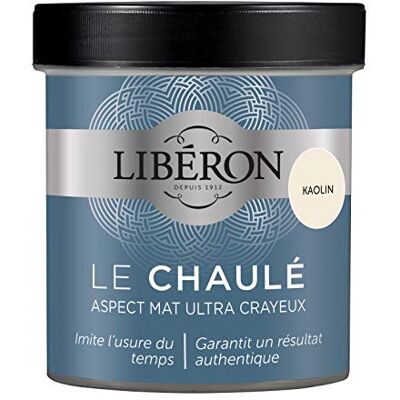 Libéron Peinture décorative, Le chaulé, Kaolin, 500 ML - Publicité Libéron Peinture décorative, Le chaulé, Kaolin, 500 ML - Publicité