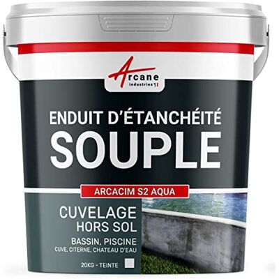 Revêtement imperméabilisant flexible Arcane Industries - Pour piscines et réservoirs - Publicité Revêtement imperméabilisant flexible Arcane Industries - Pour piscines et réservoirs - Publicité
