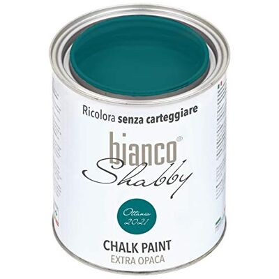 Bianco Shabby - Ottanio 2021 - Ottanio - 1 L - Chalk Paint - Publicité Bianco Shabby - Ottanio 2021 - Ottanio - 1 L - Chalk Paint - Publicité