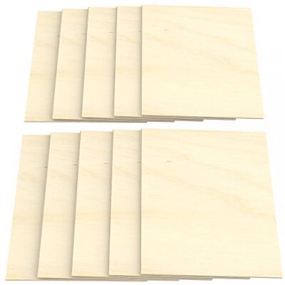 AUPROTEC 10x A3 Feuille de Contreplaqué 10mm Bouleau (297 mm x 420 mm) Panneau du Bois Massif pour Bricolage Chantournement Modélisme Décoration Panneaux Multiplex de qualité haut BB/BB - Publicité AUPROTEC 10x A3 Feuille de Contreplaqué 10mm Bouleau (297 mm x 420 mm) Panneau du Bois Massif pour Bricolage Chantournement Modélisme Décoration Panneaux Multiplex de qualité haut BB/BB - Publicité