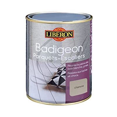 Libéron Badigeon parquets-escaliers, Chanvre, 0,75L - Publicité Libéron Badigeon parquets-escaliers, Chanvre, 0,75L - Publicité