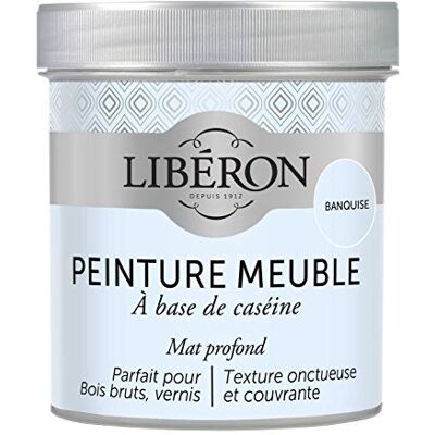 Libéron Peinture meuble à base de caséine, Banquise, 500 ML - Publicité Libéron Peinture meuble à base de caséine, Banquise, 500 ML - Publicité