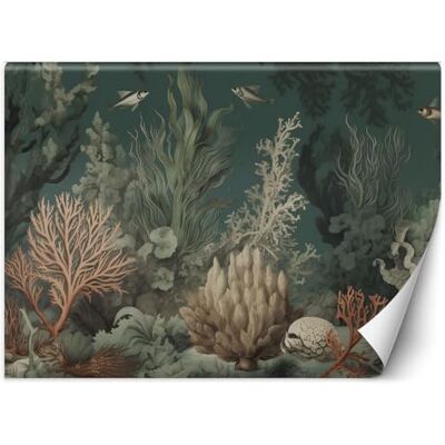 Feeby Papier Peint Intissé Marin Plantes Nature 400x280 cm vert XXL Moderne Décoration Murale Tableaux Muraux Tapisserie Salon Chambre à coucher Corail AI Mer - Publicité Feeby Papier Peint Intissé Marin Plantes Nature 400x280 cm vert XXL Moderne Décoration Murale Tableaux Muraux Tapisserie Salon Chambre à coucher Corail AI Mer - Publicité