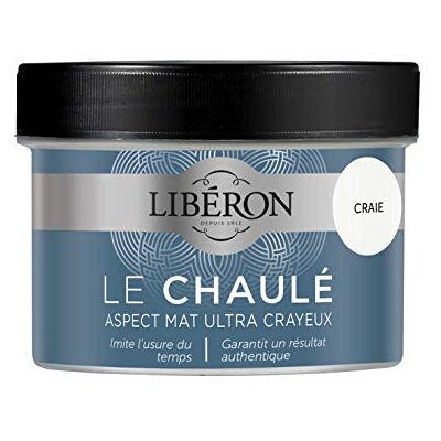 Peinture effet calcaire mate LIBERON - Meubles & menuiserie - Publicité Peinture effet calcaire mate LIBERON - Meubles & menuiserie - Publicité