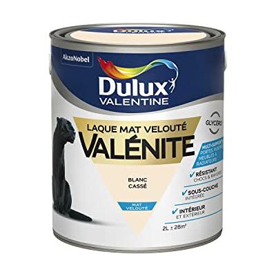 Dulux Valentine - Valénite Mat - Blanc cassé - Paint - Publicité Dulux Valentine - Valénite Mat - Blanc cassé - Paint - Publicité