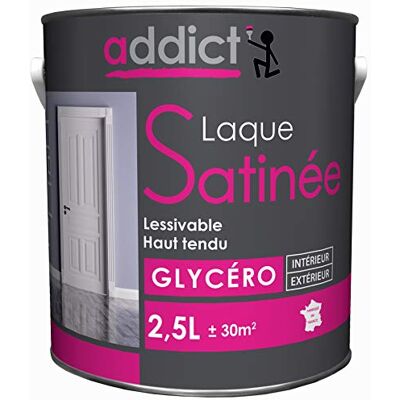 ADDICT LAQUE SATINEE 2.5 L cendre - Publicité ADDICT LAQUE SATINEE 2.5 L cendre - Publicité