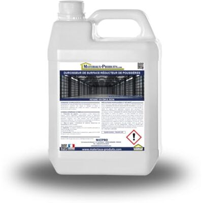 MATPRO Durcisseur de Surface, Réducteur de Poussières Prêt à l'Emploi Renfort Chapes, Dalles & Toute Surface Béton & Ciment Liquide Incolore 2L - Publicité MATPRO Durcisseur de Surface, Réducteur de Poussières Prêt à l'Emploi Renfort Chapes, Dalles & Toute Surface Béton & Ciment Liquide Incolore 2L - Publicité