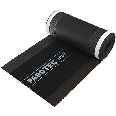 Parotec Bande de faîtage de ventilation de qualité supérieure Rouleau de faîtage aluminium + non-tissé 240 mm x 5 m (marron foncé) - Publicité Parotec Bande de faîtage de ventilation de qualité supérieure Rouleau de faîtage aluminium + non-tissé 240 mm x 5 m (marron foncé) - Publicité