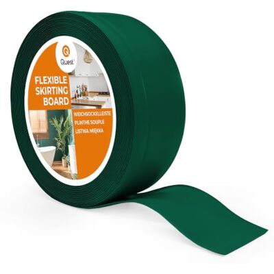 Garmin Plinthe Souple 70 mm x 20 mm Plinthe en PVC de finition, Baguette de finition Pour murs, sols – PVC, flexible, imperméable, décorative (Vert, 5m) - Publicité Garmin Plinthe Souple 70 mm x 20 mm Plinthe en PVC de finition, Baguette de finition Pour murs, sols – PVC, flexible, imperméable, décorative (Vert, 5m) - Publicité