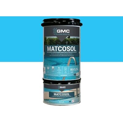 comus Peinture Piscine MATCOSOL Bleu 3,5L 28m2 - Publicité comus Peinture Piscine MATCOSOL Bleu 3,5L 28m2 - Publicité