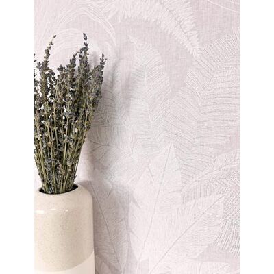 Newroom Papier Peint Intissé Lilas Feuilles de Palmier Jungle Salon - Publicité Newroom Papier Peint Intissé Lilas Feuilles de Palmier Jungle Salon - Publicité