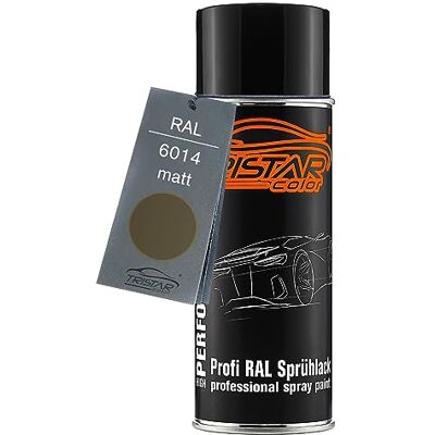 TRISTARcolor RAL 6014 Gelboliv mat, bombe de peinture bombe aérosol 400 ml, à séchage rapide - Publicité TRISTARcolor RAL 6014 Gelboliv mat, bombe de peinture bombe aérosol 400 ml, à séchage rapide - Publicité