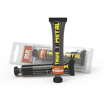AK Interactive AK AK453 TRUE METAL OLD BRONZE (20g) - Publicité AK Interactive AK AK453 TRUE METAL OLD BRONZE (20g) - Publicité