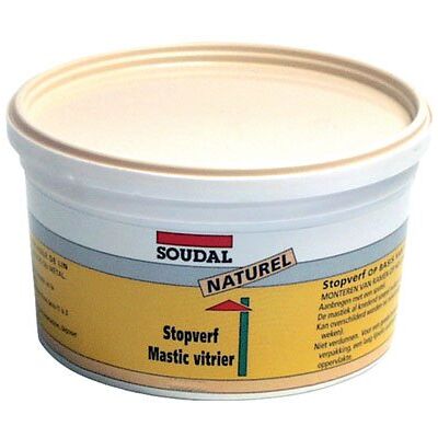 Mastic à l'huile de lin Soudal - Intérieur, 5kg - Publicité Mastic à l'huile de lin Soudal - Intérieur, 5kg - Publicité