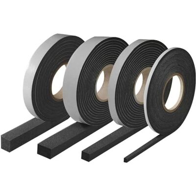Parotec Ruban d'étanchéité expansible 30 mm x 10 mm -> 50 mm x 3,3 m Bande d'étanchéité, bande expansive, pour joints et fenêtres, plaques de plâtre, Anthracite - Publicité Parotec Ruban d'étanchéité expansible 30 mm x 10 mm -> 50 mm x 3,3 m Bande d'étanchéité, bande expansive, pour joints et fenêtres, plaques de plâtre, Anthracite - Publicité