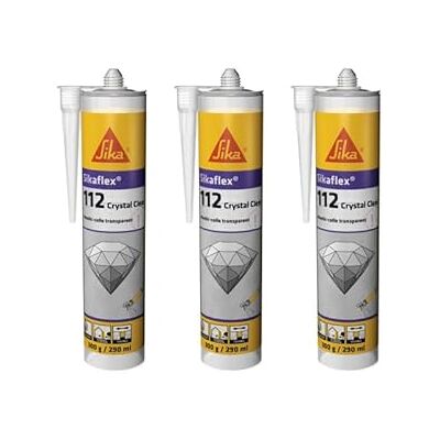 Sika Flex-112 Sealing Adhesive - Mono Composant, Résistant aux Intempéries, 290ml - Publicité Sika Flex-112 Sealing Adhesive - Mono Composant, Résistant aux Intempéries, 290ml - Publicité