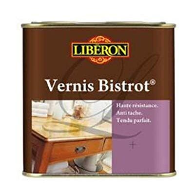 Libéron Vernis bistrot Vernis bois Meubles Boiseries Objets Très haute qualité Anti-taches Anti-chocs et rayures Tendu bon Chêne moyen Satin 0,5L - Publicité Libéron Vernis bistrot Vernis bois Meubles Boiseries Objets Très haute qualité Anti-taches Anti-chocs et rayures Tendu bon Chêne moyen Satin 0,5L - Publicité