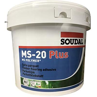 Soudal MS-20PLUS Colle polymère pour revêtement de sol en bois 16 kg - Publicité Soudal MS-20PLUS Colle polymère pour revêtement de sol en bois 16 kg - Publicité