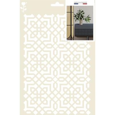Creative Pochoir motif Marrakech format A4 - Publicité Creative Pochoir motif Marrakech format A4 - Publicité