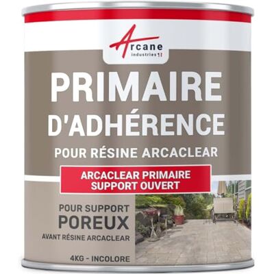 ARCANE INDUSTRIES Primaire pour résine arcaclear : arcaclear primaire support poreux 4 kg - Publicité ARCANE INDUSTRIES Primaire pour résine arcaclear : arcaclear primaire support poreux 4 kg - Publicité