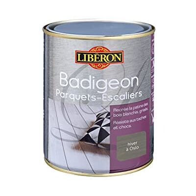Libéron LIBERON Badigeon parquets-escaliers, Hiver à Oslo, 0,75L - Publicité Libéron LIBERON Badigeon parquets-escaliers, Hiver à Oslo, 0,75L - Publicité
