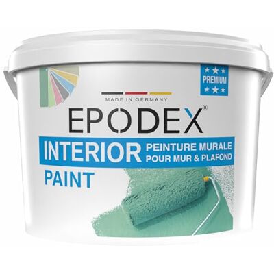 EPODEX Peinture murale intérieur Lavande Haut pouvoir couvrant, lavable, sans éclaboussures, inodore, satinée & respirante, 3kg (une couche sur 25m²) - Publicité EPODEX Peinture murale intérieur Lavande Haut pouvoir couvrant, lavable, sans éclaboussures, inodore, satinée & respirante, 3kg (une couche sur 25m²) - Publicité