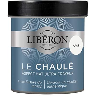 Libéron Peinture décorative, Le chaulé, Craie, 500 ML - Publicité Libéron Peinture décorative, Le chaulé, Craie, 500 ML - Publicité