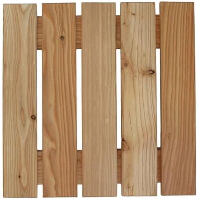 Gartenwelt Riegelsberger Carrelage de terrasse Premium Mélèze 50x50x4cm Carrelage en Bois,4 pièces - Publicité Gartenwelt Riegelsberger Carrelage de terrasse Premium Mélèze 50x50x4cm Carrelage en Bois,4 pièces - Publicité