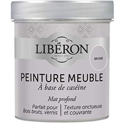 Libéron Peinture meuble à base de caséine, Brume 500 ML - Publicité Libéron Peinture meuble à base de caséine, Brume 500 ML - Publicité