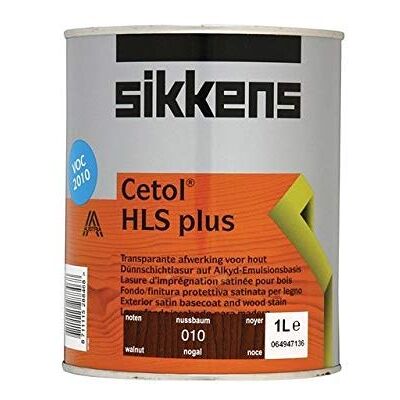 Sikkens Cetol HLS Plus 010 en bois de noyer 5 l - Publicité Sikkens Cetol HLS Plus 010 en bois de noyer 5 l - Publicité
