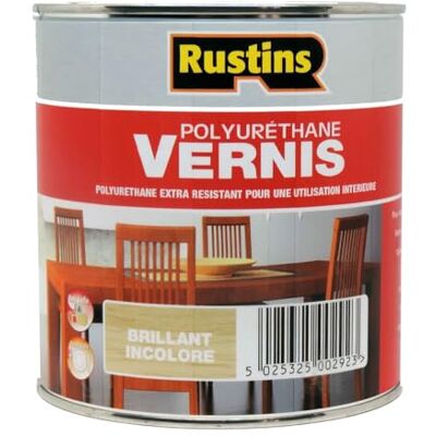 Rustins vernis polyuréthane transparent pour intérieur 250 ml 3,5 m² - Publicité Rustins vernis polyuréthane transparent pour intérieur 250 ml 3,5 m² - Publicité