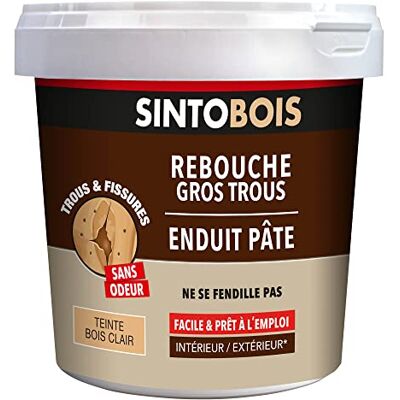 BRUNEL 39004 - Remplissage de fissures - Mastic pour bois - Publicité BRUNEL 39004 - Remplissage de fissures - Mastic pour bois - Publicité